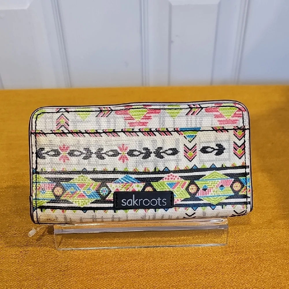 Sakroots Artist Circle Slim Wallet